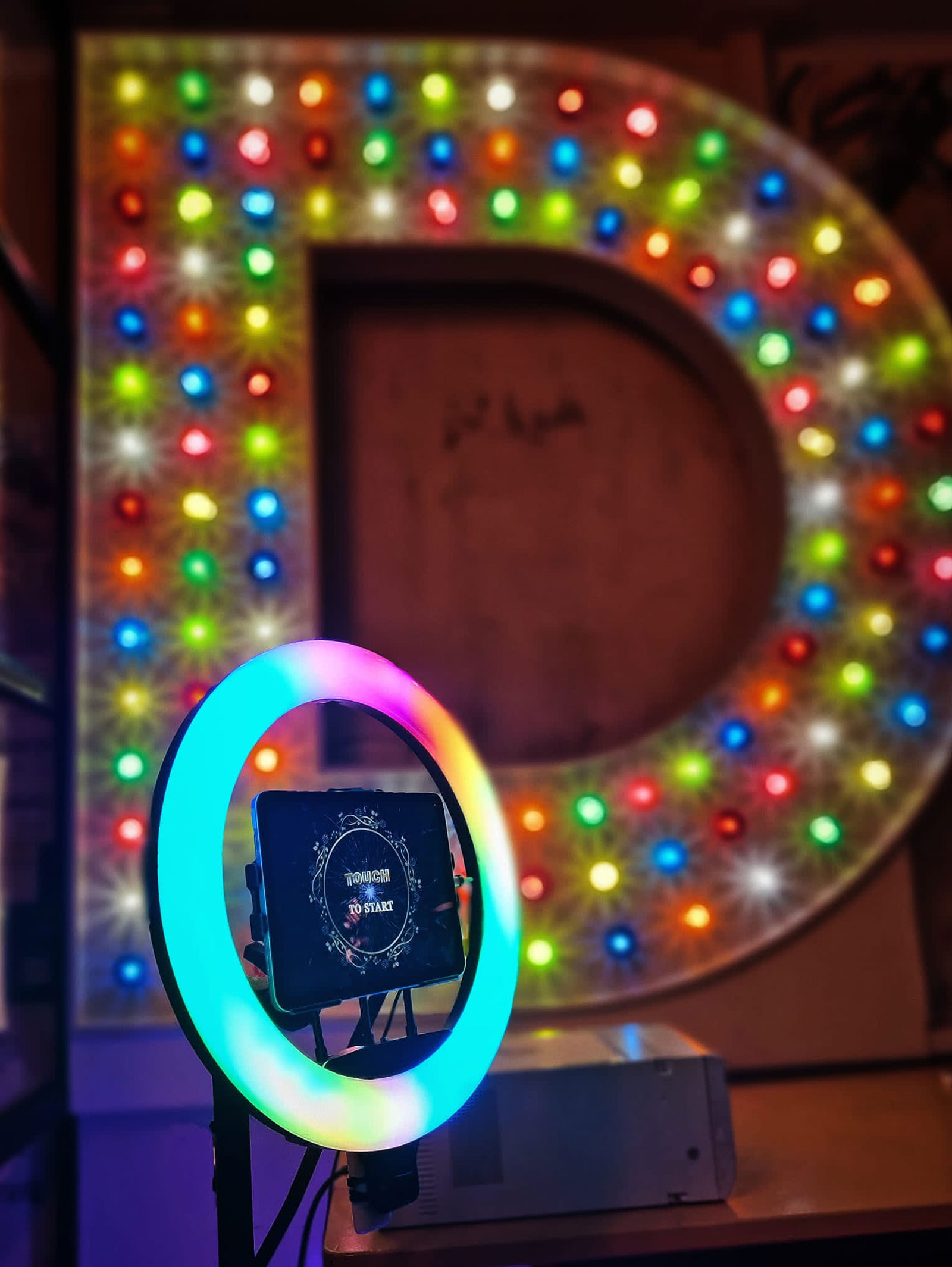 Light Ring photobooth cafe de overkant