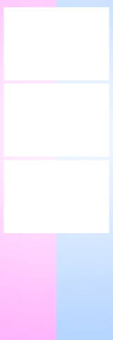 Roze en blauw