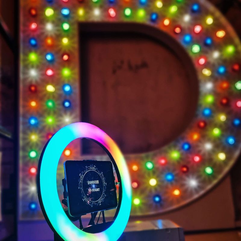Light ring photobooth