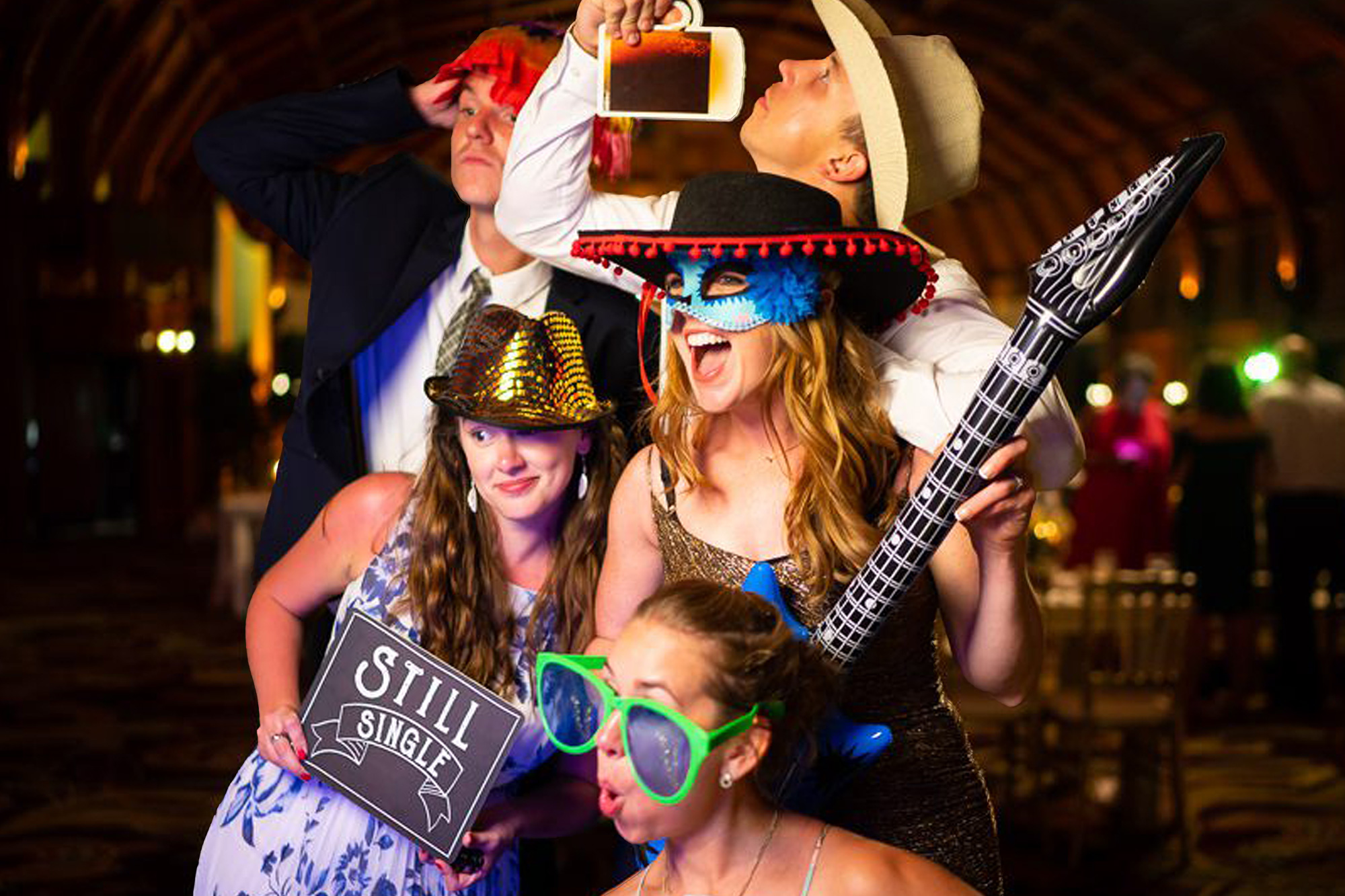 Photobooth zonder digitaal greenscreen