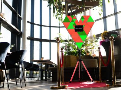 Love photobooth regenboog